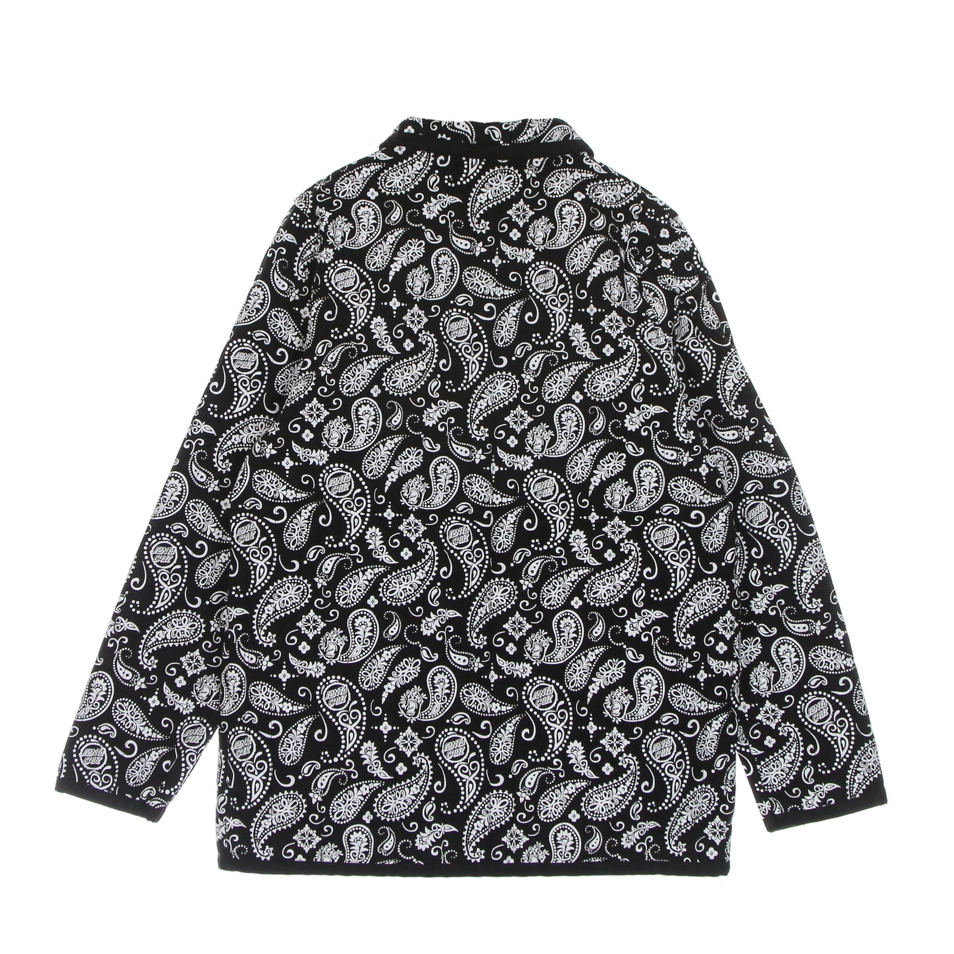SANTA CRUZ Giacca Coach Jacket Donna Screaming Paisley Jacket Black/white da donna in Giacche sportive e tecniche Drestige - Casamassima, commercioVirtuoso.it