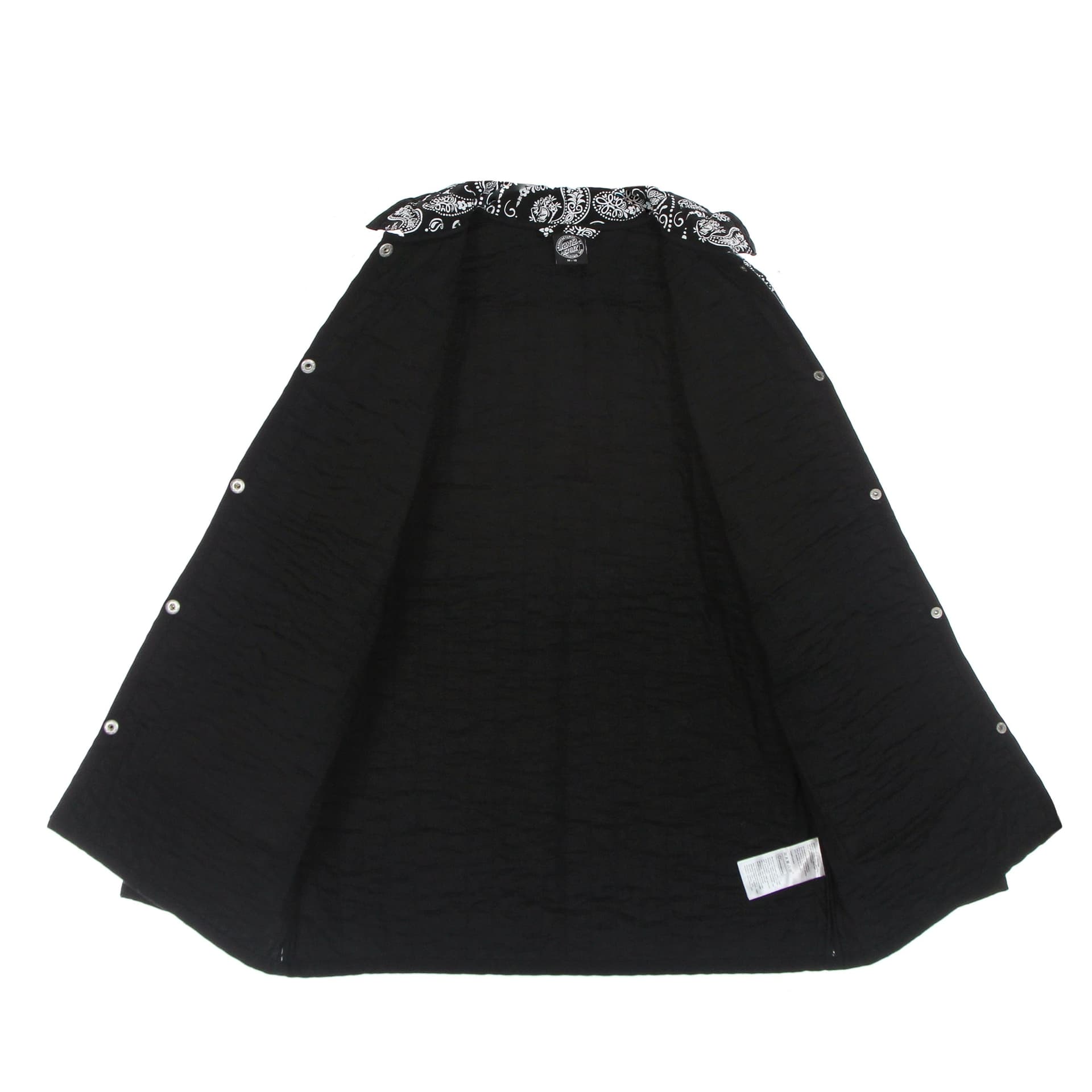 SANTA CRUZ Giacca Coach Jacket Donna Screaming Paisley Jacket Black/white da donna in Giacche sportive e tecniche Drestige - Casamassima, commercioVirtuoso.it