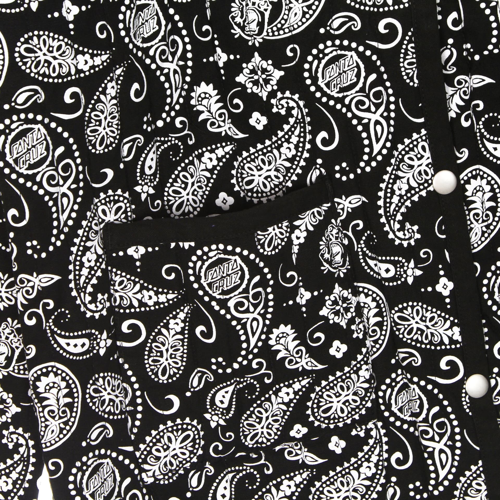 SANTA CRUZ Giacca Coach Jacket Donna Screaming Paisley Jacket Black/white da donna in Giacche sportive e tecniche Drestige - Casamassima, commercioVirtuoso.it