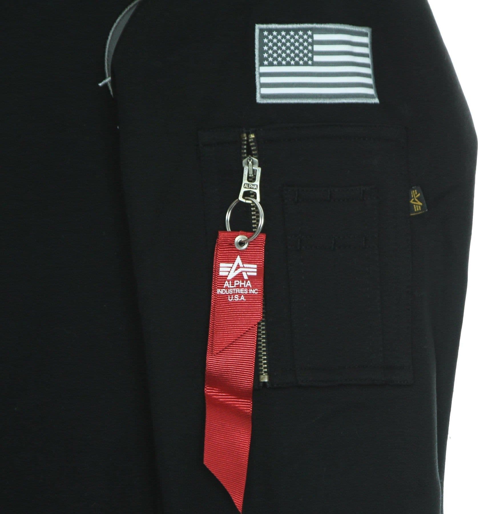 ALPHA INDUSTRIES Felpa Girocollo Uomo Space Shuttle Sweater Black da uomo in Felpe senza cappuccio Drestige - Casamassima, commercioVirtuoso.it