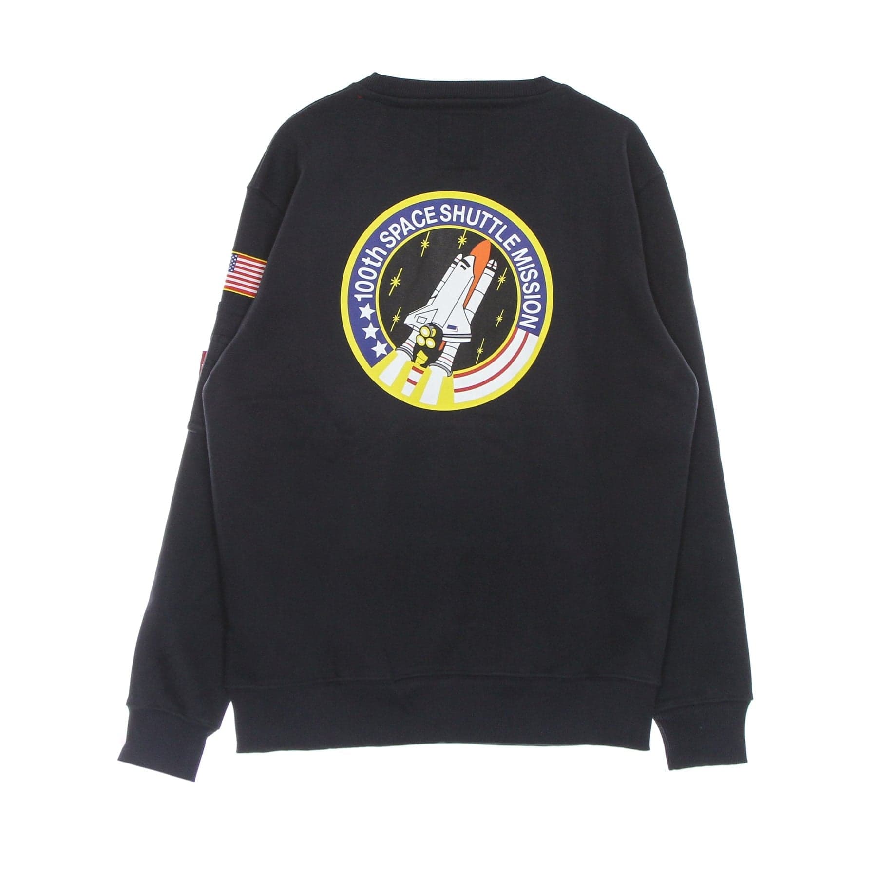 ALPHA INDUSTRIES Felpa Girocollo Uomo Space Shuttle Sweater Rep. Blue da uomo in Felpe senza cappuccio Drestige - Casamassima, commercioVirtuoso.it