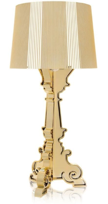 KARTELL BOURGIE METAL GOLD in Lampade da tavolo e abat-jour Brilla Luce - Sarzana, commercioVirtuoso.it
