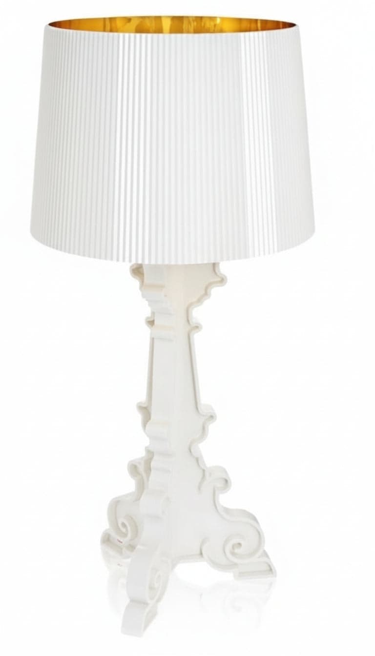 BOURGIE WHITE AND GOLD KARTELL in Lampade da tavolo e abat-jour Brilla Luce - Sarzana, commercioVirtuoso.it