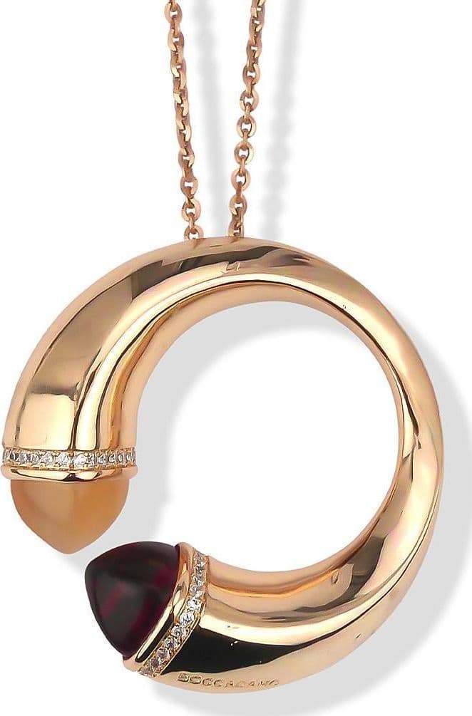 Boccadamo - Collana lunga con cristalli corniola, rubino e zirconi in Collane Alba Gioielli - Casoria, commercioVirtuoso.it