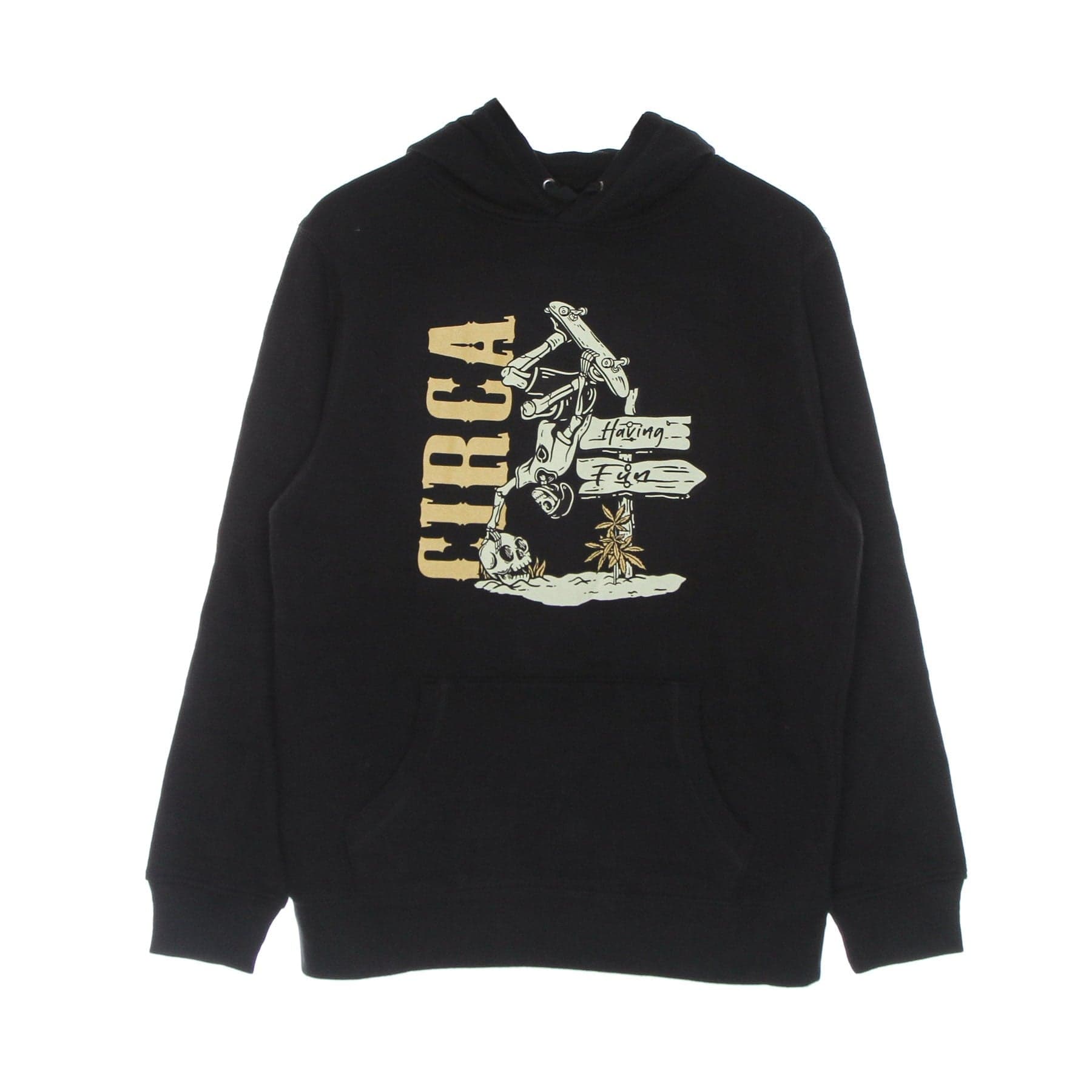 C1RCA Felpa Cappuccio Uomo Having Fun Hood Black da uomo in Felpe con cappuccio Drestige - Casamassima, commercioVirtuoso.it
