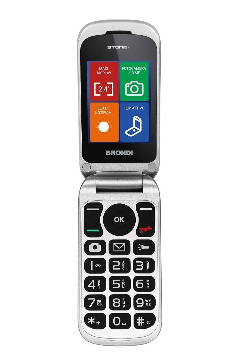 Brondi Stone+ Rosso in Cellulari e Smartphone Ecoprice.it - Avellino, commercioVirtuoso.it