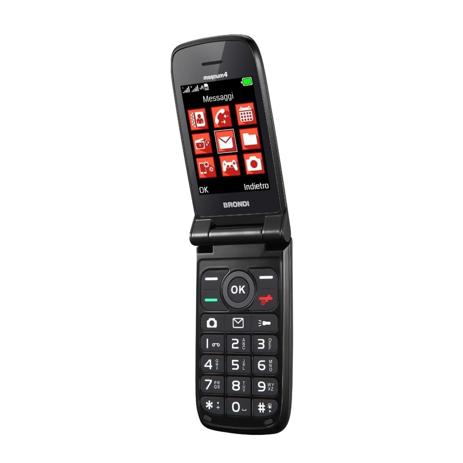 Brondi Magnum 4 Nero in Cellulari e Smartphone Ecoprice.it - Avellino, commercioVirtuoso.it