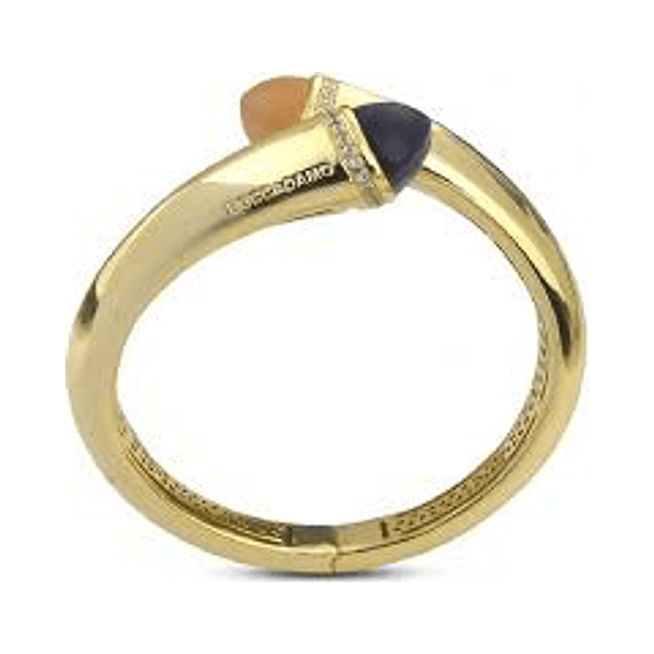 Boccadamo - Bracciale a molla con cristalli corniola e tanzanite in Bracciali Alba Gioielli - Casoria, commercioVirtuoso.it