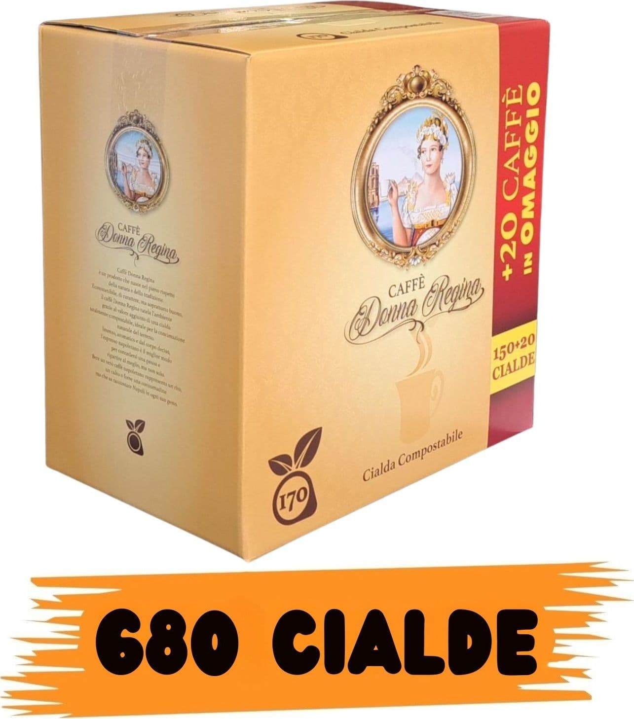 Borbone Caffè Donna Regina Box Cialde 680 pz Miscela Forte - 2