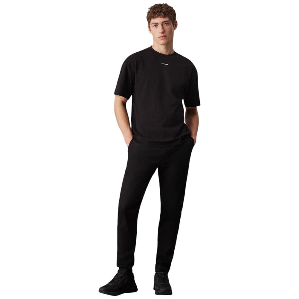 Calvin Klein t-shirt nera taglio relaxed K10K112487 T-shirt Calvin Klein