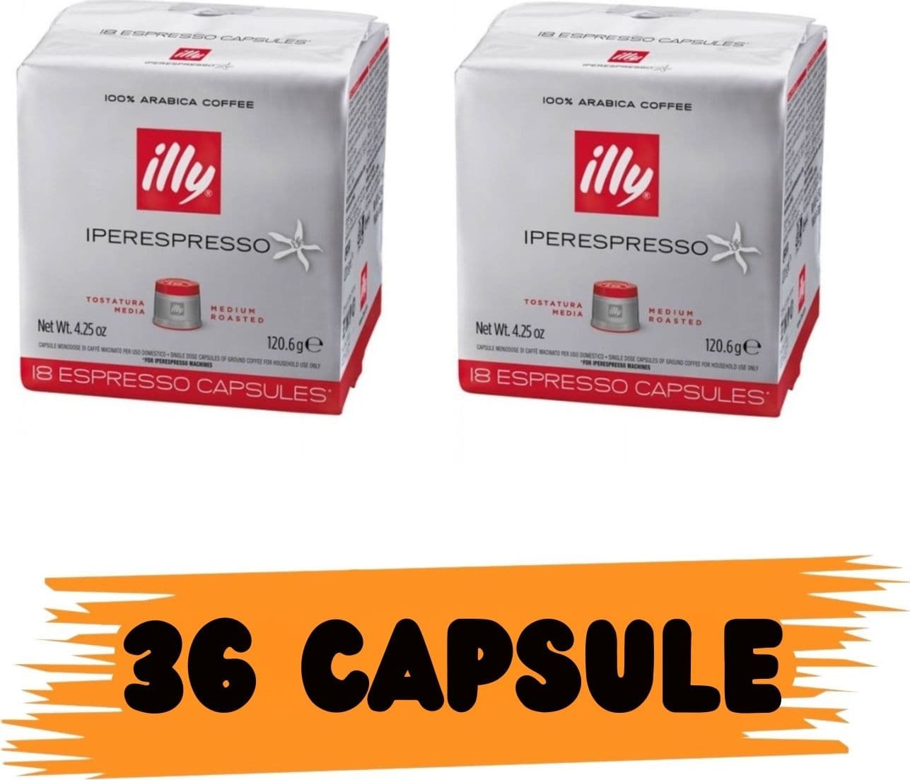 Illy Caffe' Capsule Iperespresso  Classico 36pz - 2