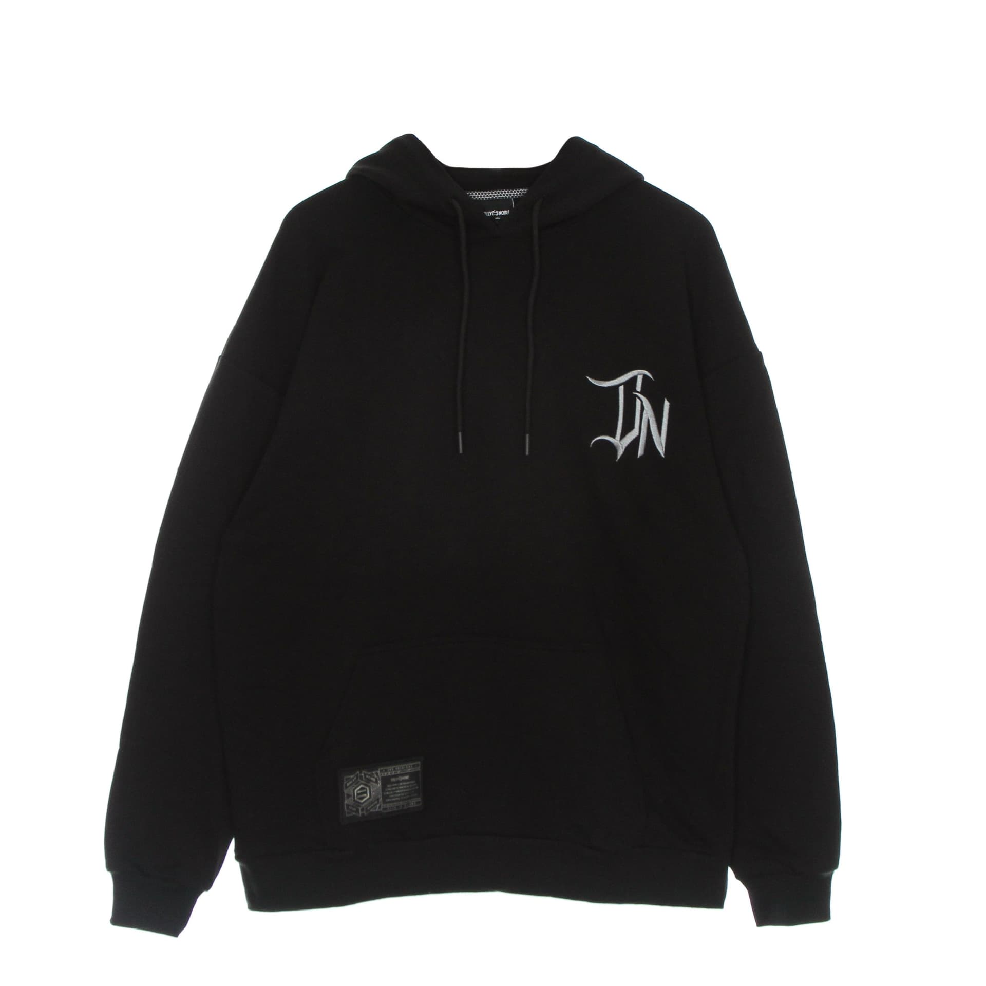 DOLLY NOIRE Felpa Leggera Cappuccio Uomo Lettering 3d Hoodie Over Black da uomo in Felpe con cappuccio Drestige - Casamassima, commercioVirtuoso.it