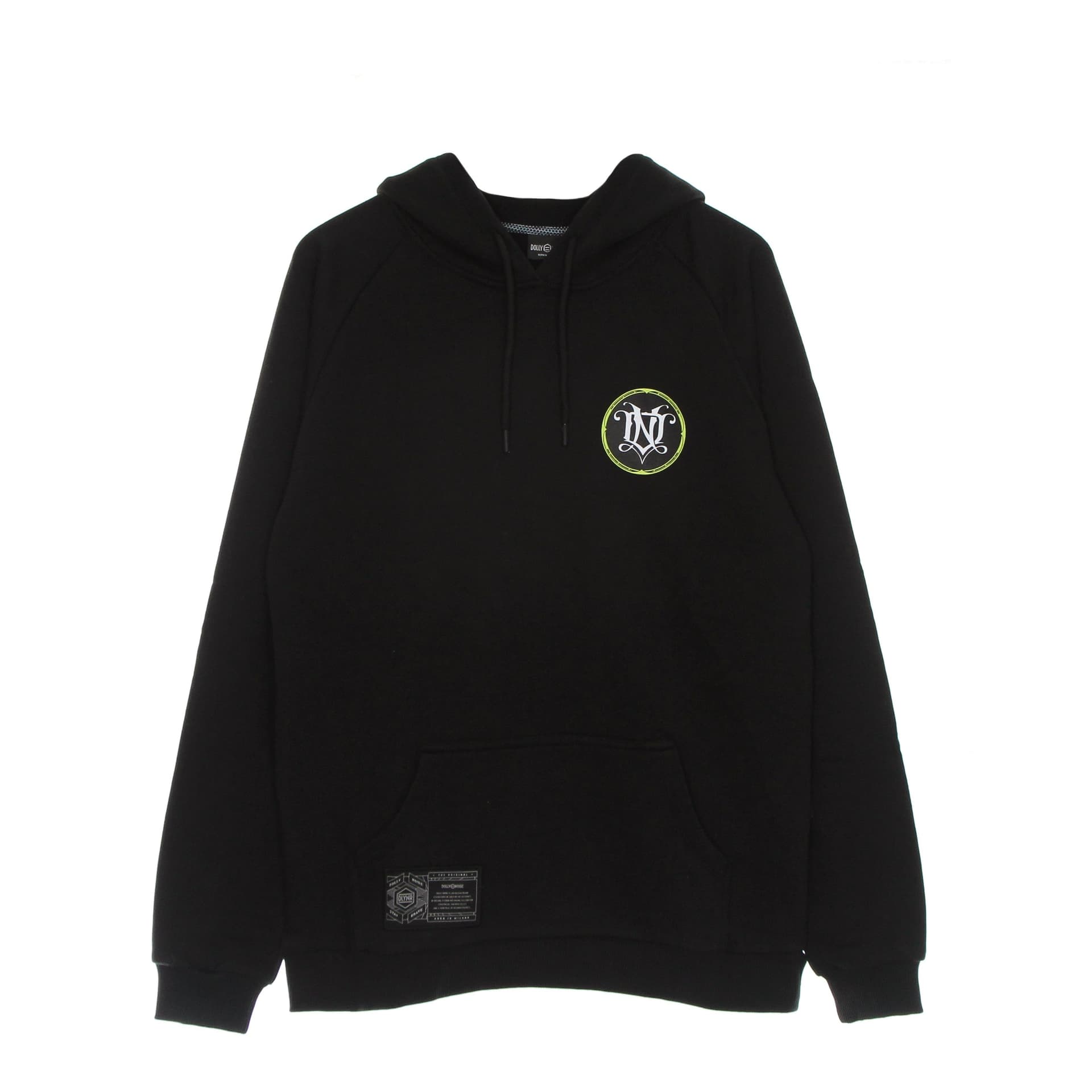 DOLLY NOIRE Felpa Leggera Cappuccio Uomo Monogramma Hoodie Black da uomo in Felpe con cappuccio Drestige - Casamassima, commercioVirtuoso.it