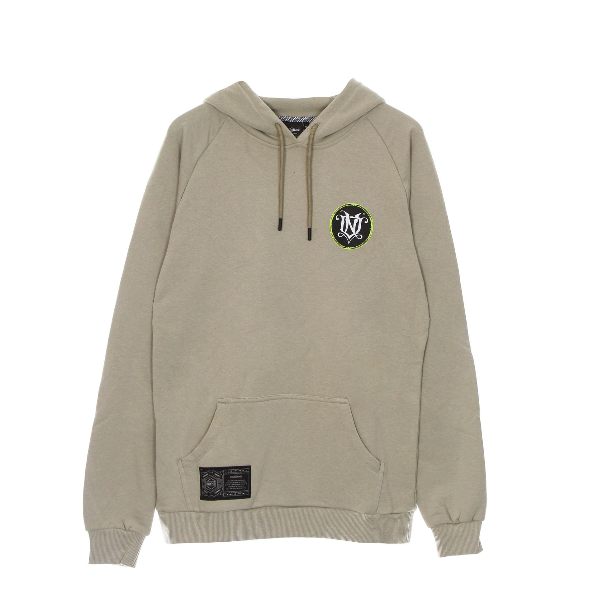 DOLLY NOIRE Felpa Leggera Cappuccio Uomo Monogramma Hoodie Beige da uomo in Felpe senza cappuccio Drestige - Casamassima, commercioVirtuoso.it