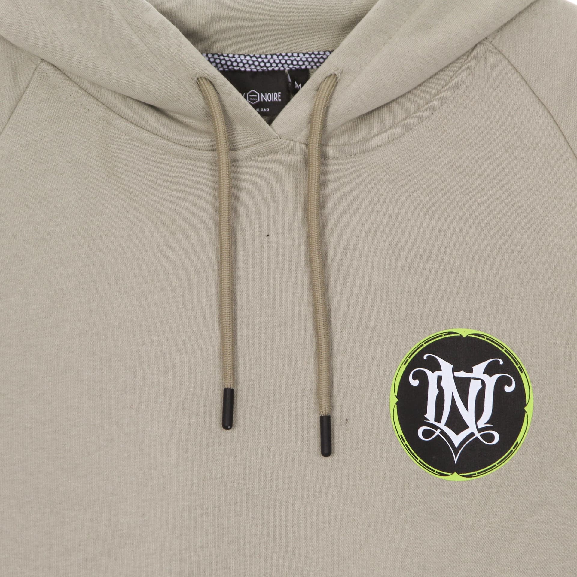 DOLLY NOIRE Felpa Leggera Cappuccio Uomo Monogramma Hoodie Beige da uomo in Felpe senza cappuccio Drestige - Casamassima, commercioVirtuoso.it