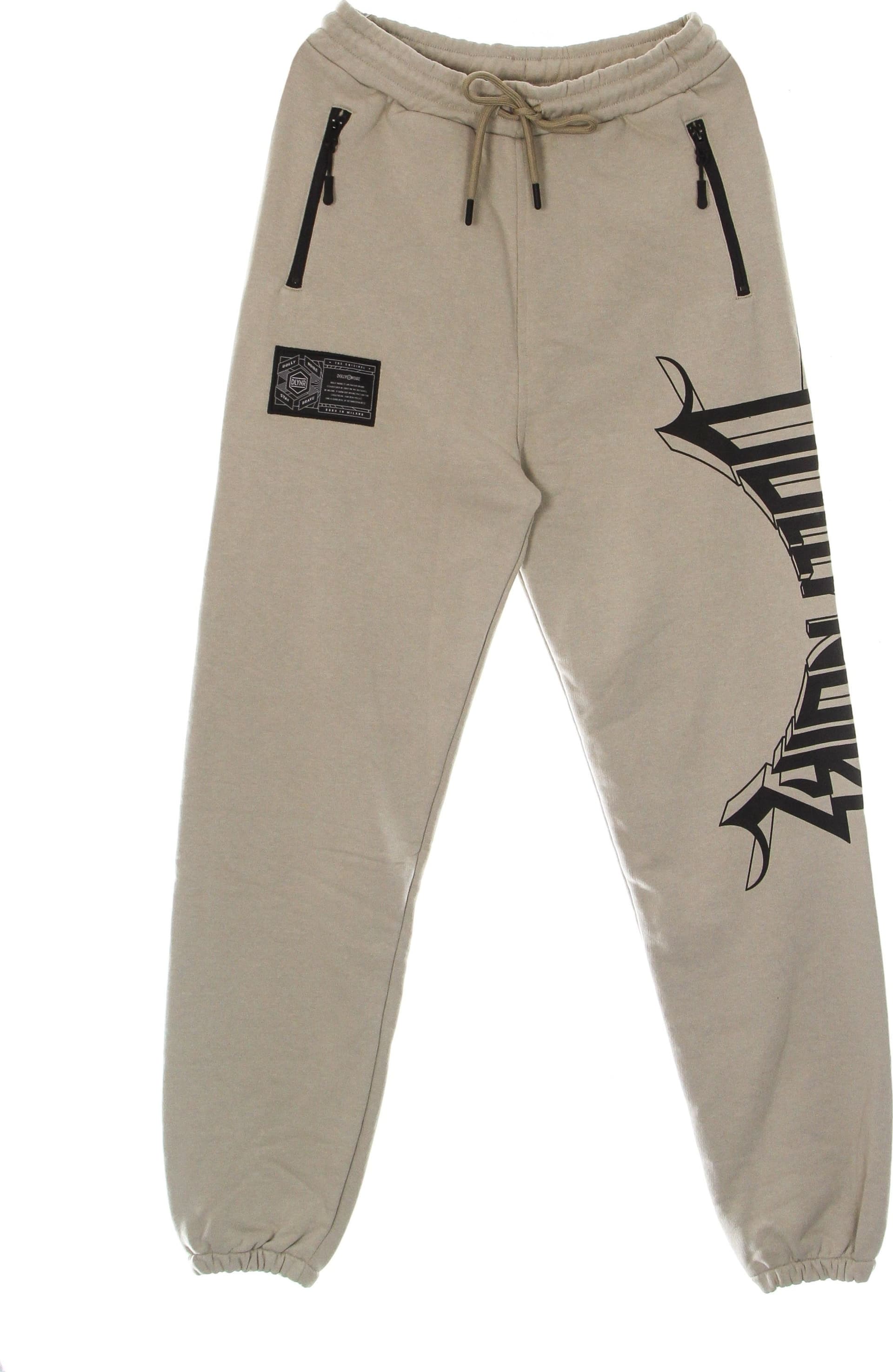 DOLLY NOIRE Pantalone Tuta Leggero Uomo Lettering 3d Sweatpants Grey da uomo in Pantaloni sportivi Drestige - Casamassima, commercioVirtuoso.it