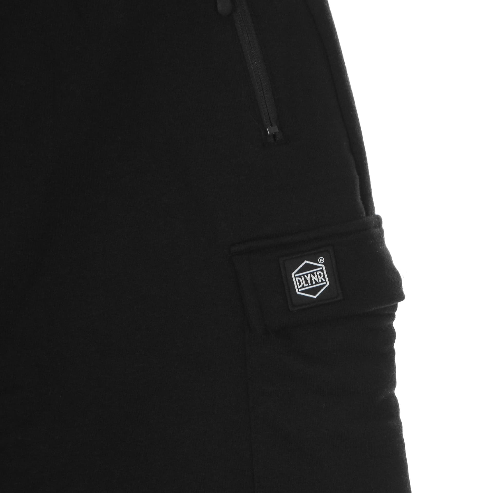 DOLLY NOIRE Pantalone Tuta Leggero Uomo Woven Square Label Cargo Sweatpants Black da uomo in Pantaloni Drestige - Casamassima, commercioVirtuoso.it