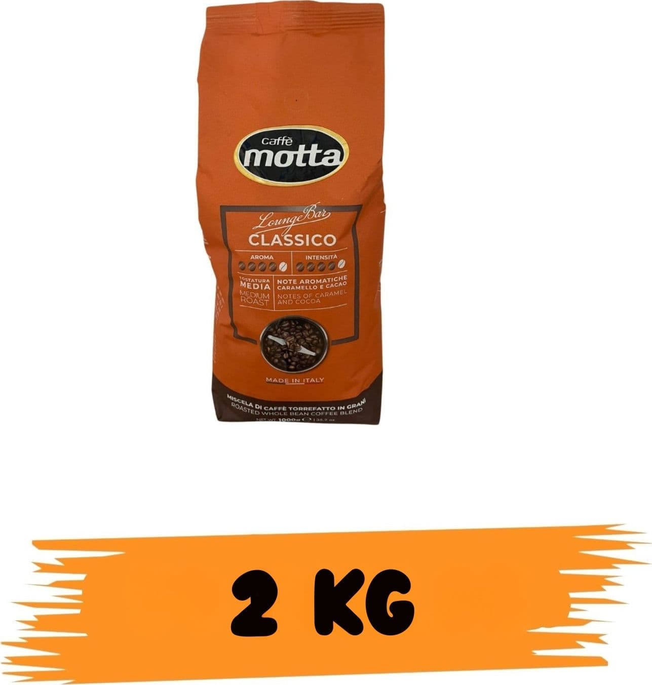 Motta Caffe in Grani miscela Lounge Bar Classico 2Kg - 2