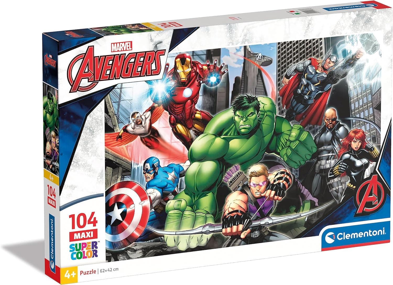 Puzzle 104 Maxi The Avengers in Puzzle classici Save The Money - Rimini, commercioVirtuoso.it