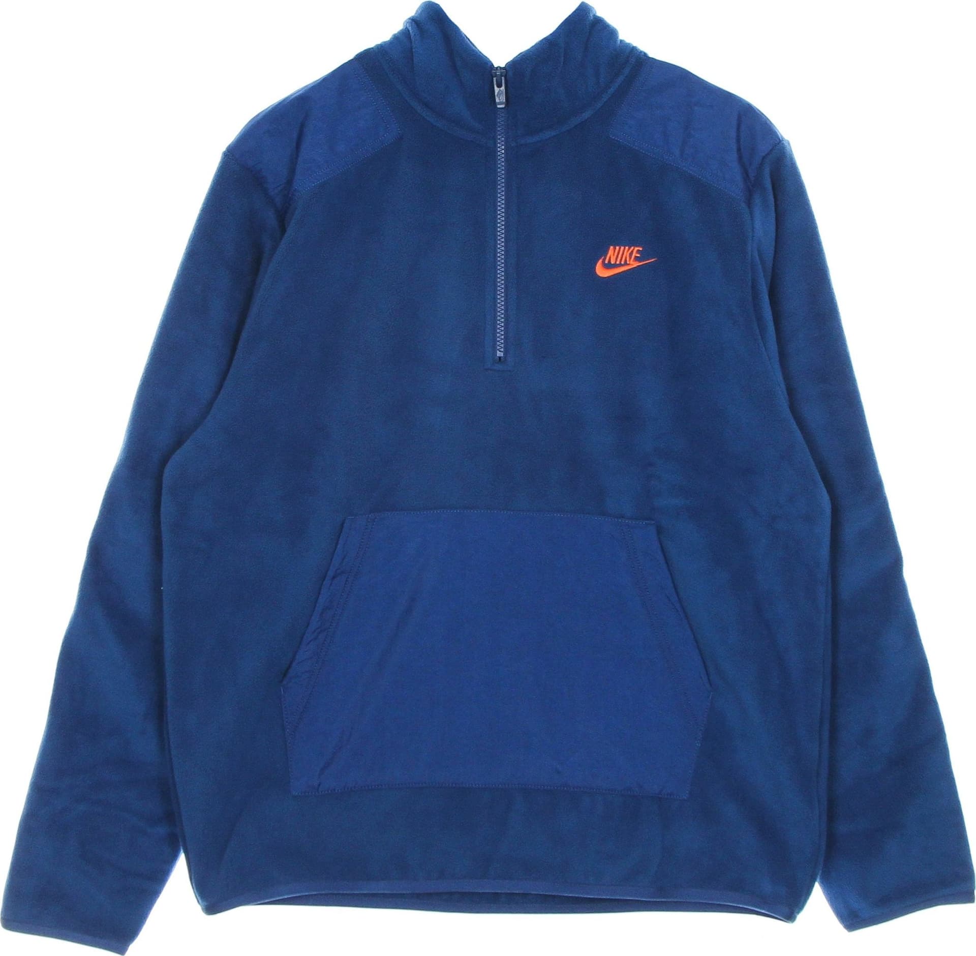 Nike Felpa Collo Alto Uomo Style Essential Halz Zip Winter Jacket Court Blue/orange da uomo in Felpe con cappuccio Drestige - Casamassima, commercioVirtuoso.it