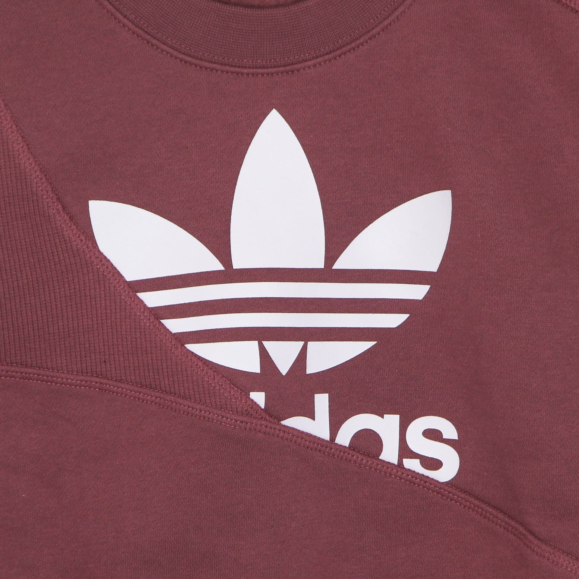 Adidas Felpa Girocollo Corta Donna Sweatshirt Maroon da donna in Felpe senza cappuccio Drestige - Casamassima, commercioVirtuoso.it