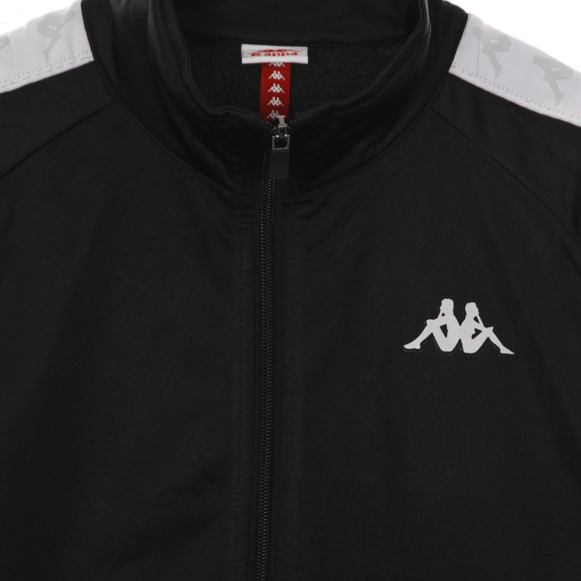 KAPPA Giacca Tuta Uomo Banda Anniston Slim Black/white/grey da uomo in Giacche sportive e tecniche Drestige - Casamassima, commercioVirtuoso.it