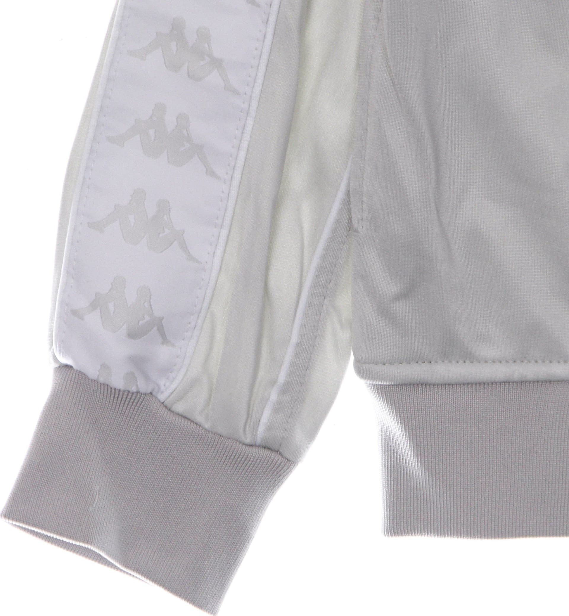 KAPPA Giacca Tuta Uomo Banda Merez Slim Grey Lt/green Lime/white da uomo in Giacche Drestige - Casamassima, commercioVirtuoso.it