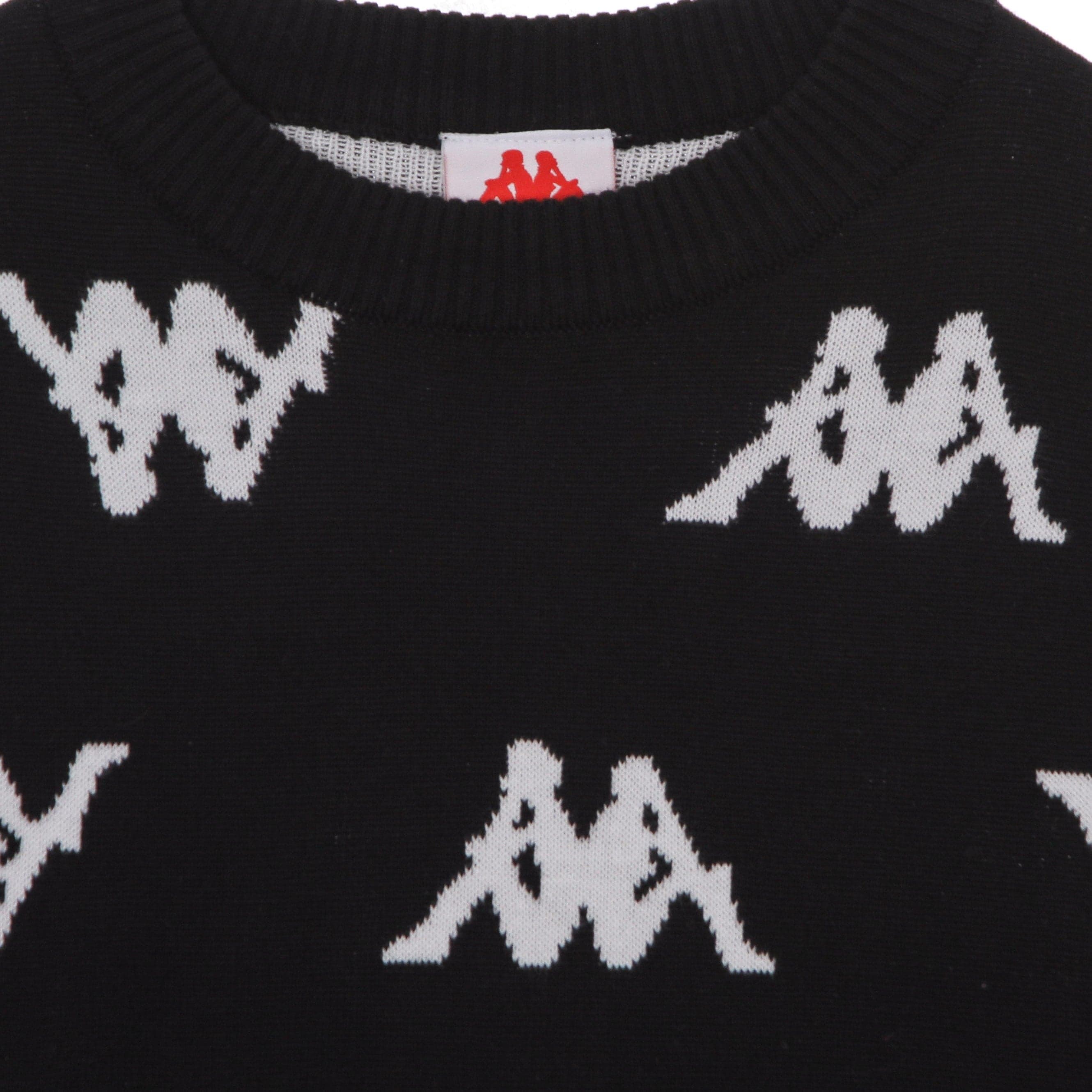 KAPPA Maglione Uomo Authentic Frisia Black/white da uomo in Felpe con cappuccio Drestige - Casamassima, commercioVirtuoso.it