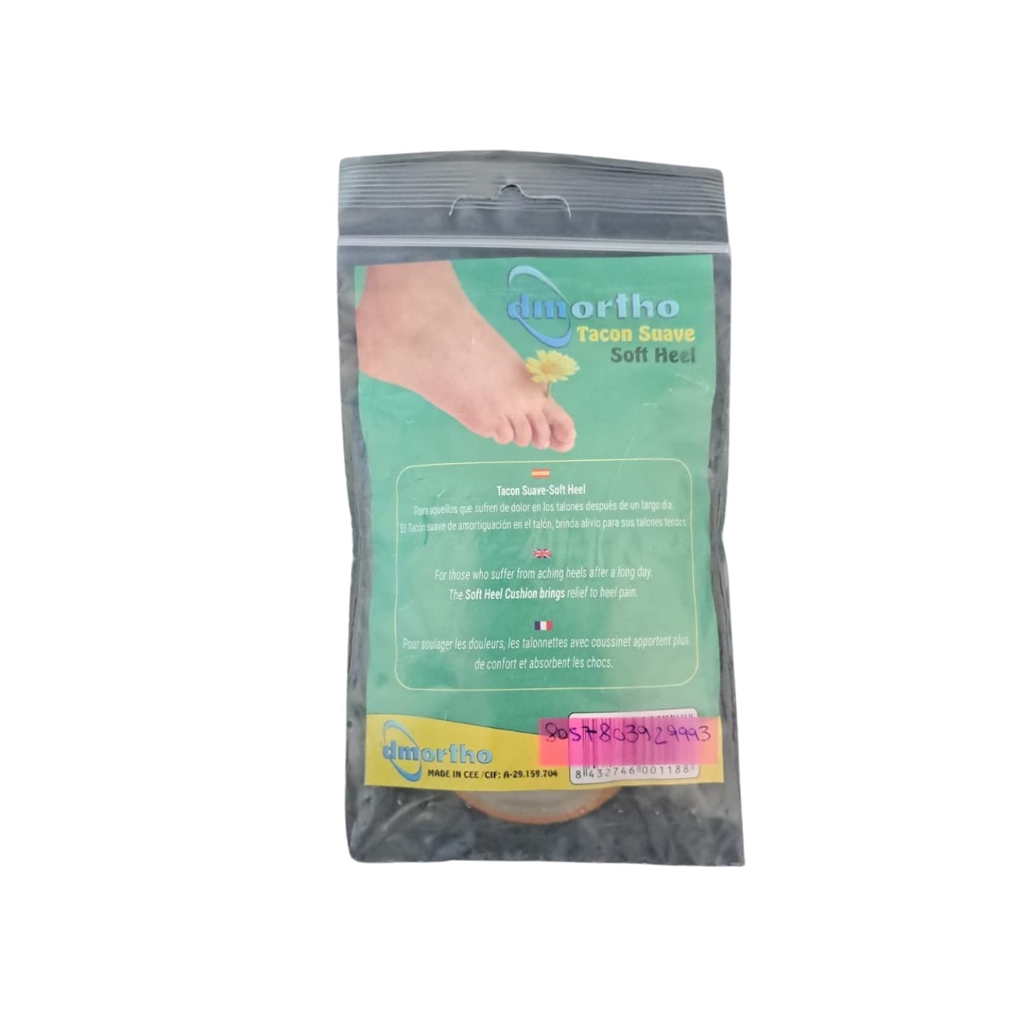 Ecoprice Alzatacco Morbido per Tallone TG 37/38/39 (m) in Supporti plantari per tallone Ecoprice.it - Avellino, commercioVirtuoso.it