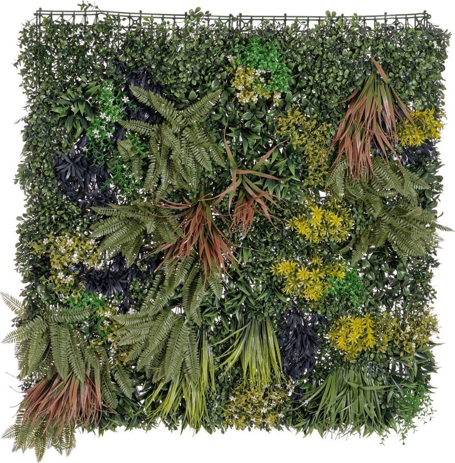 Erba sintetica in polietilene prato artificiale da esterno 100 x 100 cm - 5