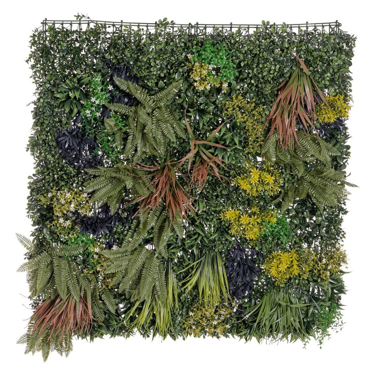 Erba sintetica in polietilene prato artificiale da esterno 100 x 100 cm - 5