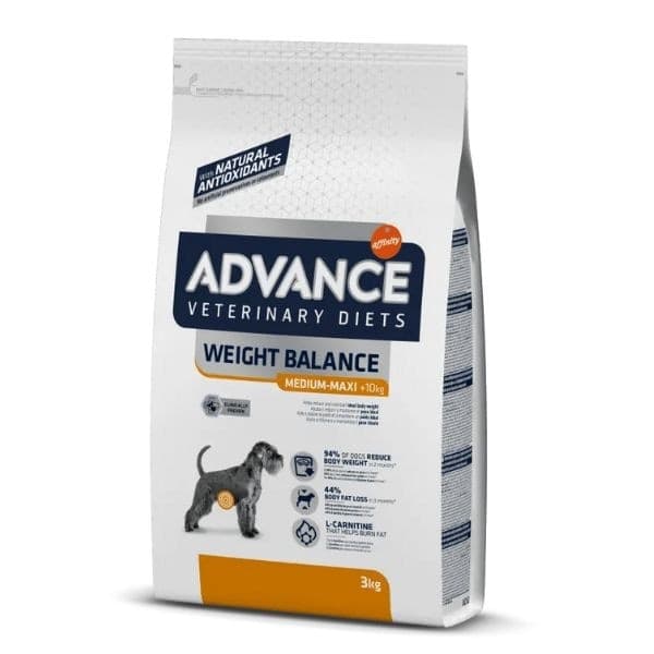 Advance Vet Diets Weight Balance secco Cani Medium Maxi in Secco 101 Market - Poggibonsi, commercioVirtuoso.it