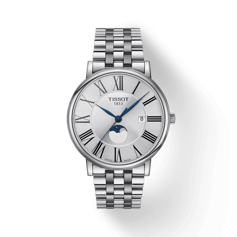 TISSOT OROLOGIO CARSON PREMIUM GENT MOONPHASE