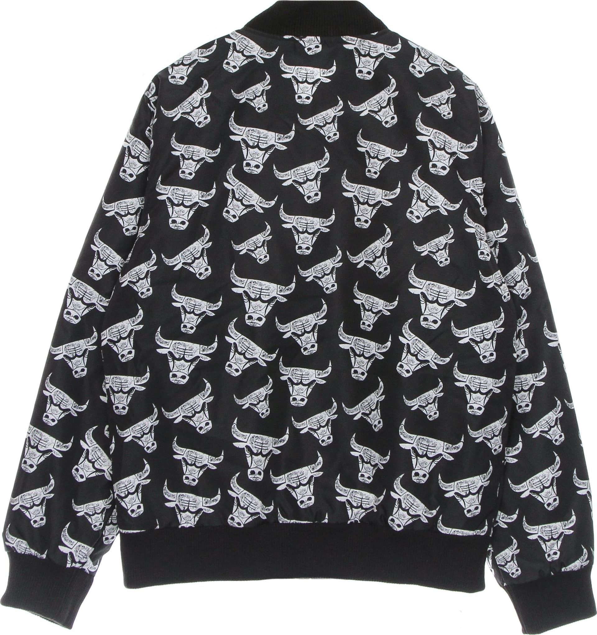 NEW ERA Giubbotto Bomber Uomo Nba All Over Print Distressed Logo Bomber Jacket Chibul Black da uomo in Giacche Drestige - Casamassima, commercioVirtuoso.it