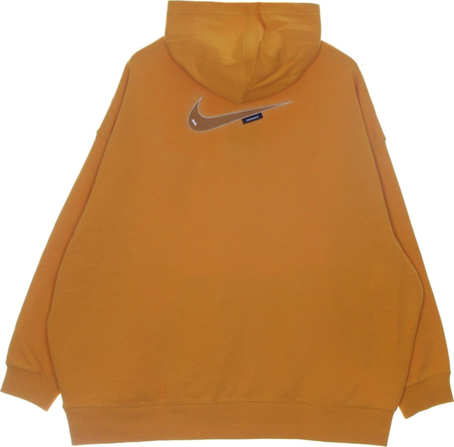 Nike Felpa Leggera Cappuccio Donna Sportswear Swoosh Fleece Hoodie Light Curry/pearl White/desert Ochre da donna in Felpe con cappuccio Drestige - Casamassima, commercioVirtuoso.it