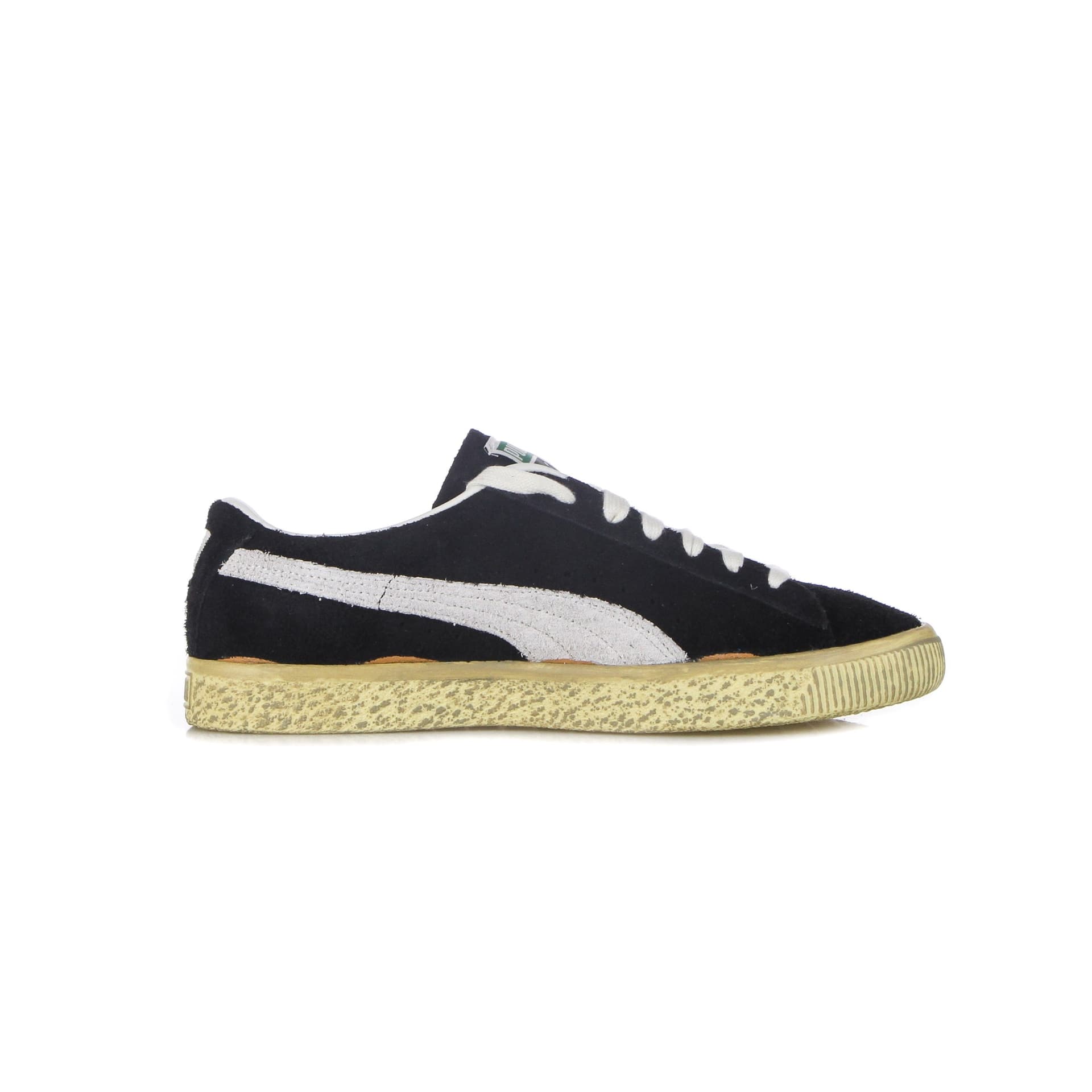 PUMA Scarpa Bassa Uomo Suede Vtg the Never Worn Black/whisper White/mellow Yellow da uomo in Sneaker casual Drestige - Casamassima, commercioVirtuoso.it