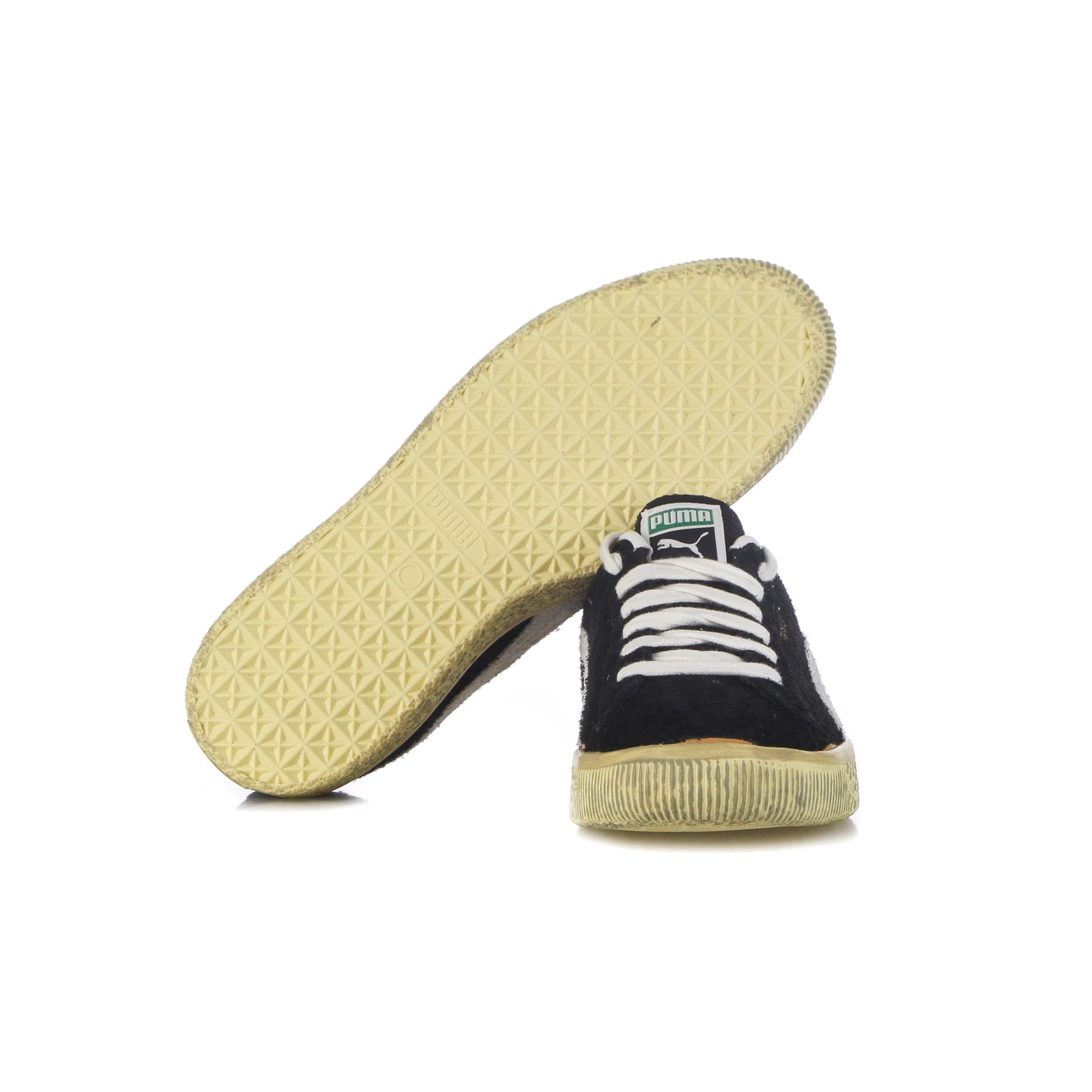 PUMA Scarpa Bassa Uomo Suede Vtg the Never Worn Black/whisper White/mellow Yellow da uomo in Sneaker casual Drestige - Casamassima, commercioVirtuoso.it