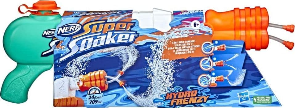 Nerf Super Soaker Hydro Frenzy in Pistole d'acqua Centro Bimbo - Siderno, commercioVirtuoso.it