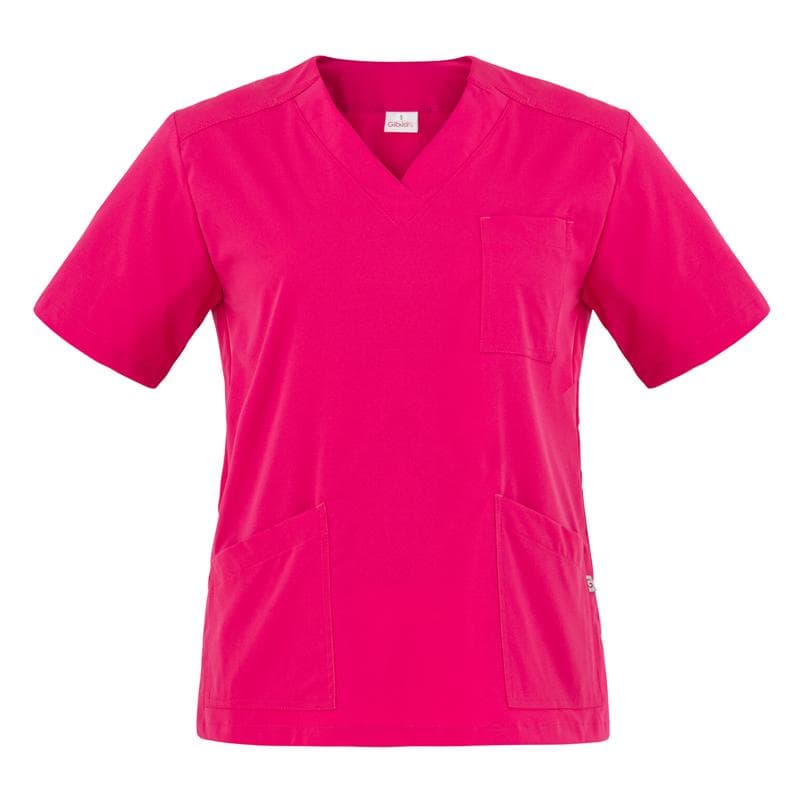 Casacca Sonia Fuxia Casacca Donna Infermiera Medicale Collo a V No Stiro Microfibra Superleggera in Uniformi sanitarie - giacche Dresswork - Como, commercioVirtuoso.it