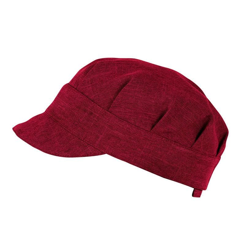 Cappello Tommy Bordeaux Cappellino con Inserti Banconiere Commessa in Accessori Dresswork - Como, commercioVirtuoso.it