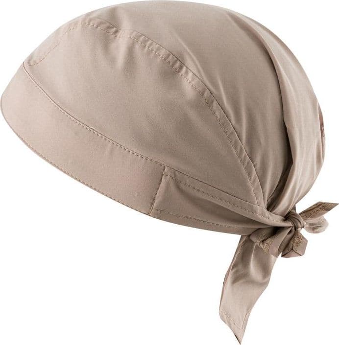 Bandana Marte Beige Copricapo Cuoco con Tergisudore in Giacche da chef Dresswork - Como, commercioVirtuoso.it
