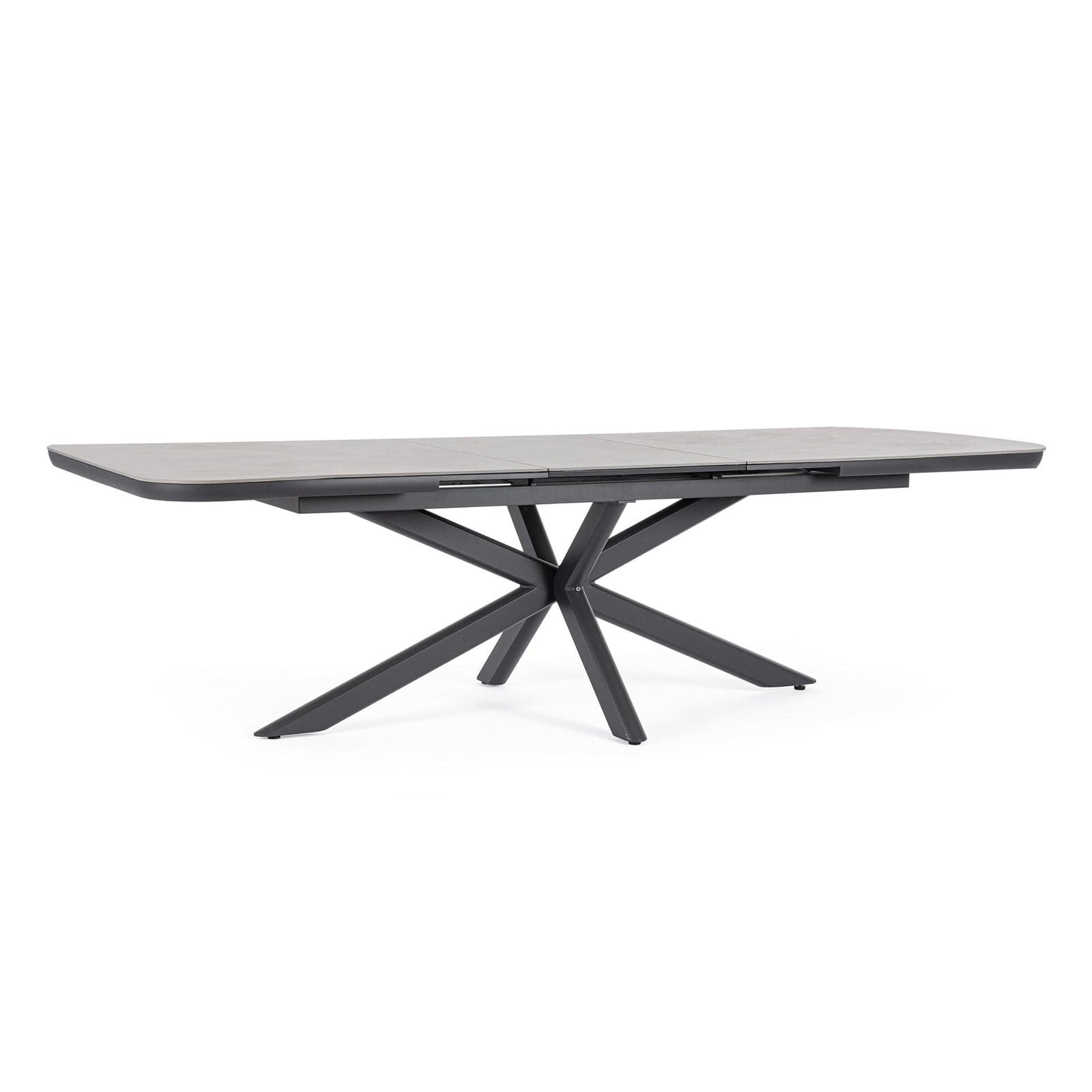Tavolo "Pascal" allungabile struttura in alluminio verniciato a polvere 200-260 x h 76 cm - 16