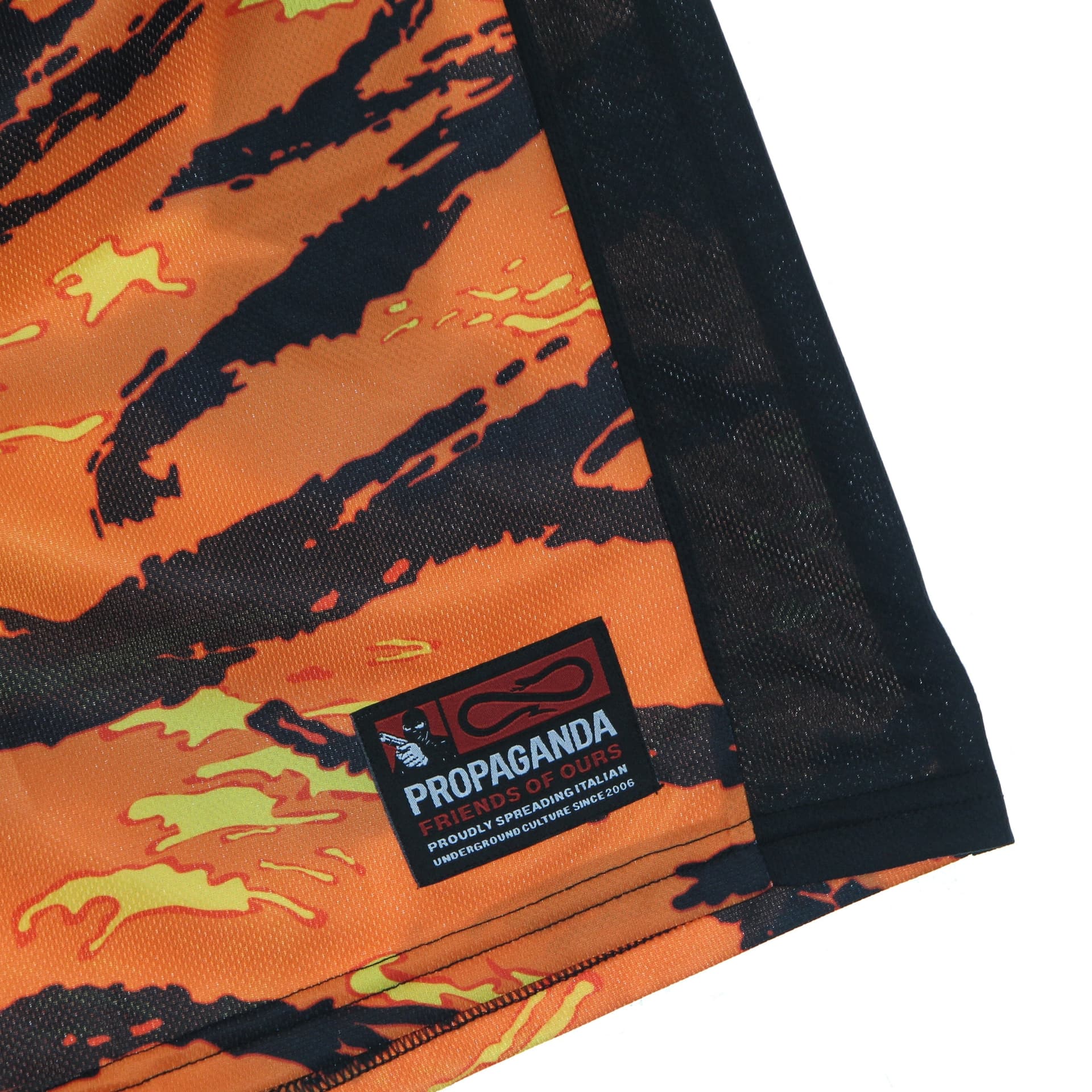 PROPAGANDA Pantaloncino Tipo Basket Uomo Tiger Camo Basket Short Orange da uomo in Pantaloncini sportivi Drestige - Casamassima, commercioVirtuoso.it