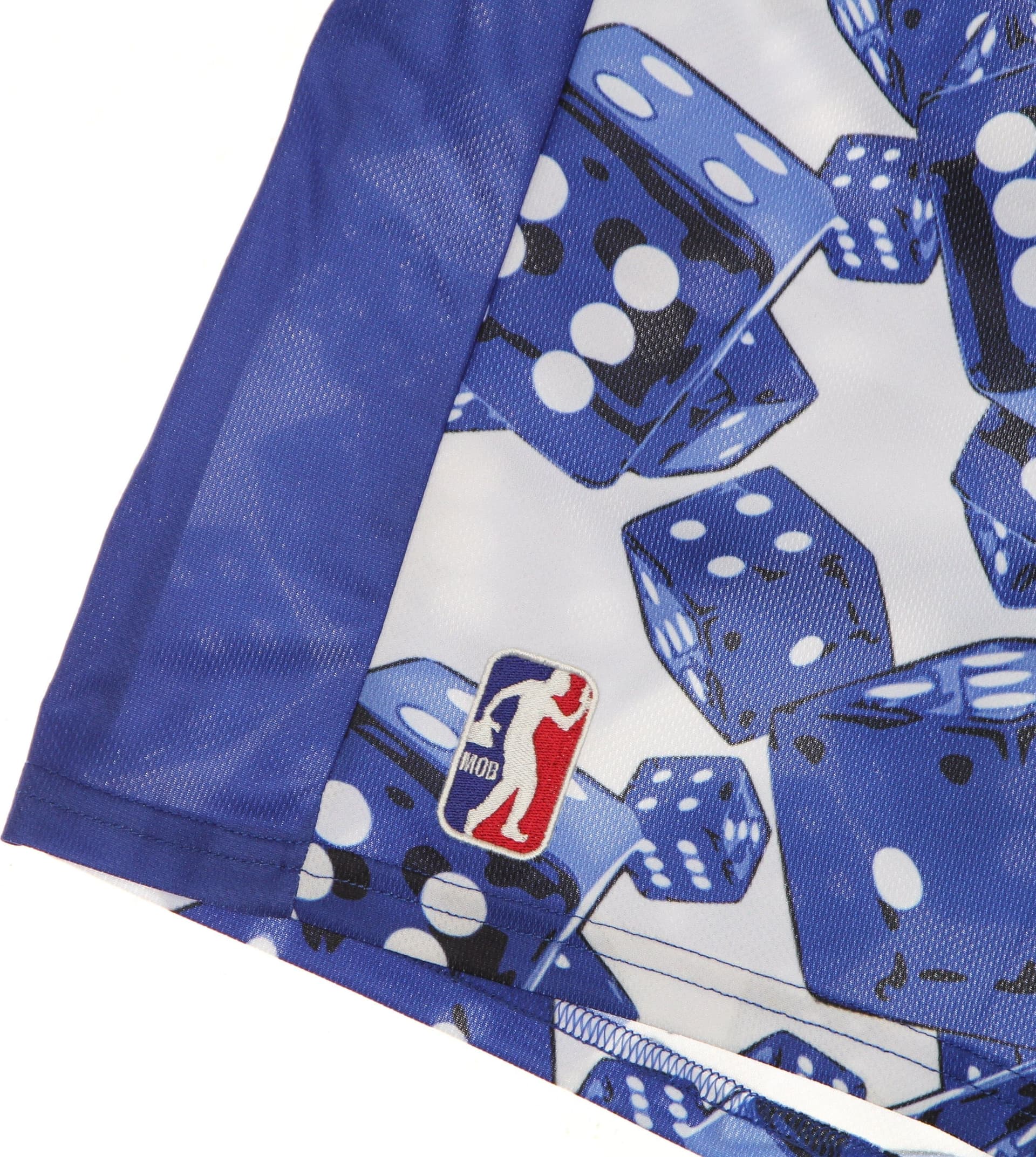PROPAGANDA Pantaloncino Tipo Basket Uomo Dice Basket Shorts Blue/white da uomo in Pantaloncini sportivi Drestige - Casamassima, commercioVirtuoso.it