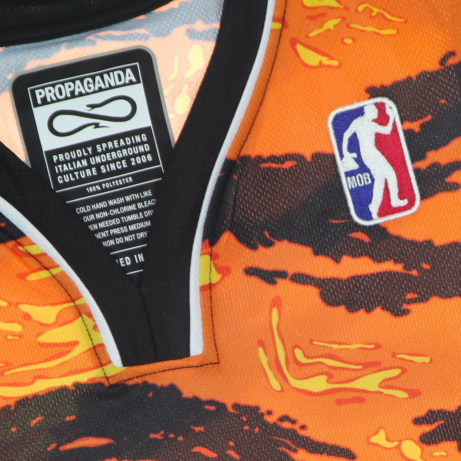 PROPAGANDA Canotta Tipo Basket Uomo Tiger Camo Basket Jersey Orange da uomo in Autocategorizzazione Drestige - Casamassima, commercioVirtuoso.it