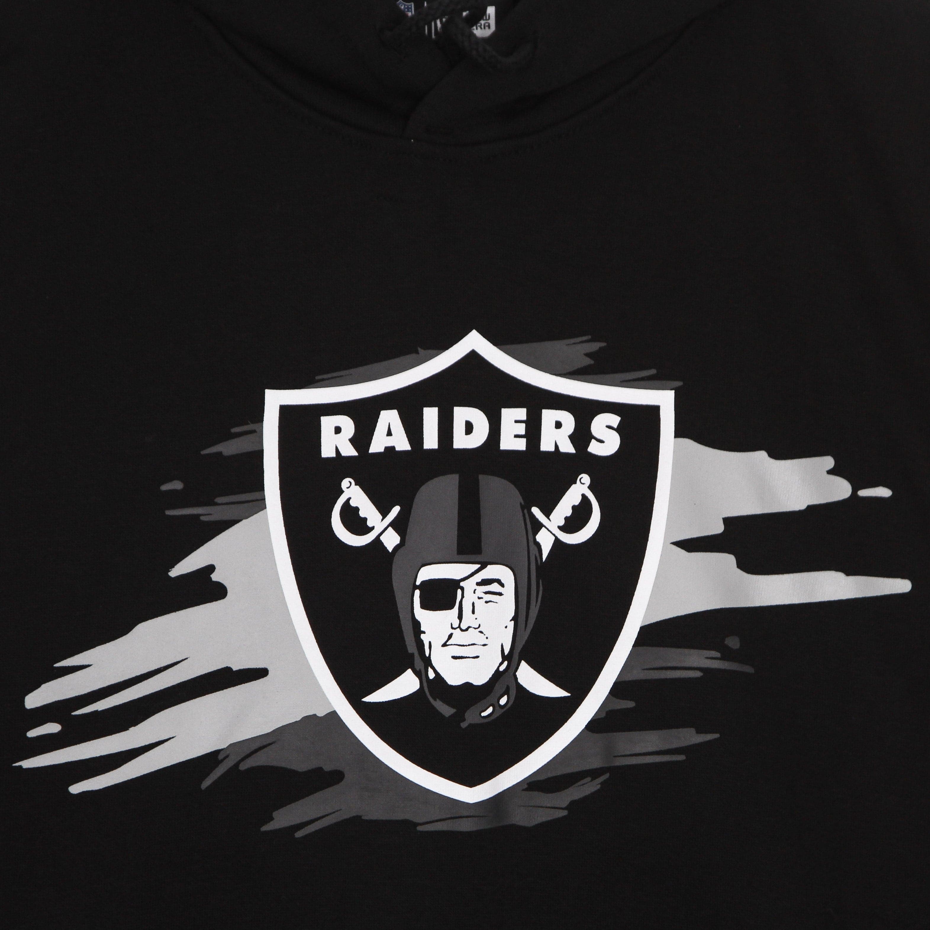NEW ERA Felpa Cappuccio Uomo Nfl Tear Logo Hoodie Lasrai Black/grey da uomo in Felpe con cappuccio Drestige - Casamassima, commercioVirtuoso.it
