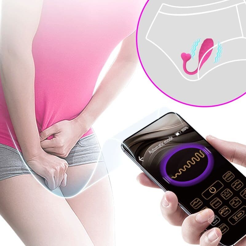PRETTY LOVE - UOVO VIBRANTE PINK FISHER CONTROLLATO DA APP in Vibratori proiettile e ovuli vibranti Desideria Shop - Latina, commercioVirtuoso.it