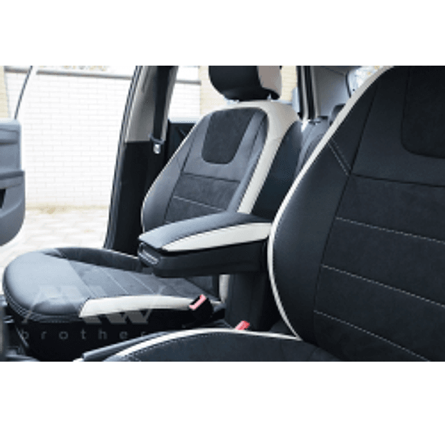 Coprisedili su misura per Skoda Fabia 3 (2015-2021), Leather style in Set per interni Autooggetti.it - Roma, commercioVirtuoso.it
