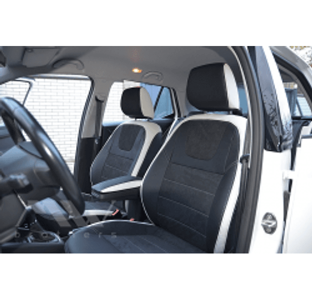Coprisedili su misura per Skoda Fabia 3 (2015-2021), Leather style in Set per interni Autooggetti.it - Roma, commercioVirtuoso.it