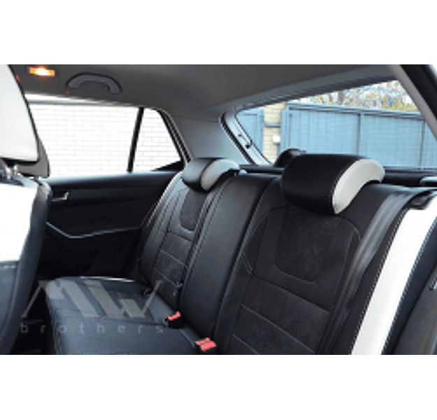 Coprisedili su misura per Skoda Fabia 3 (2015-2021), Leather style in Set per interni Autooggetti.it - Roma, commercioVirtuoso.it